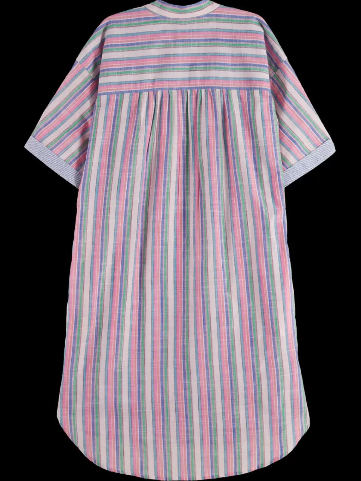 Clearance STRIPED OVERSIZED BEACH SHIRT DRESS Women Dresses & Jumpsuits
