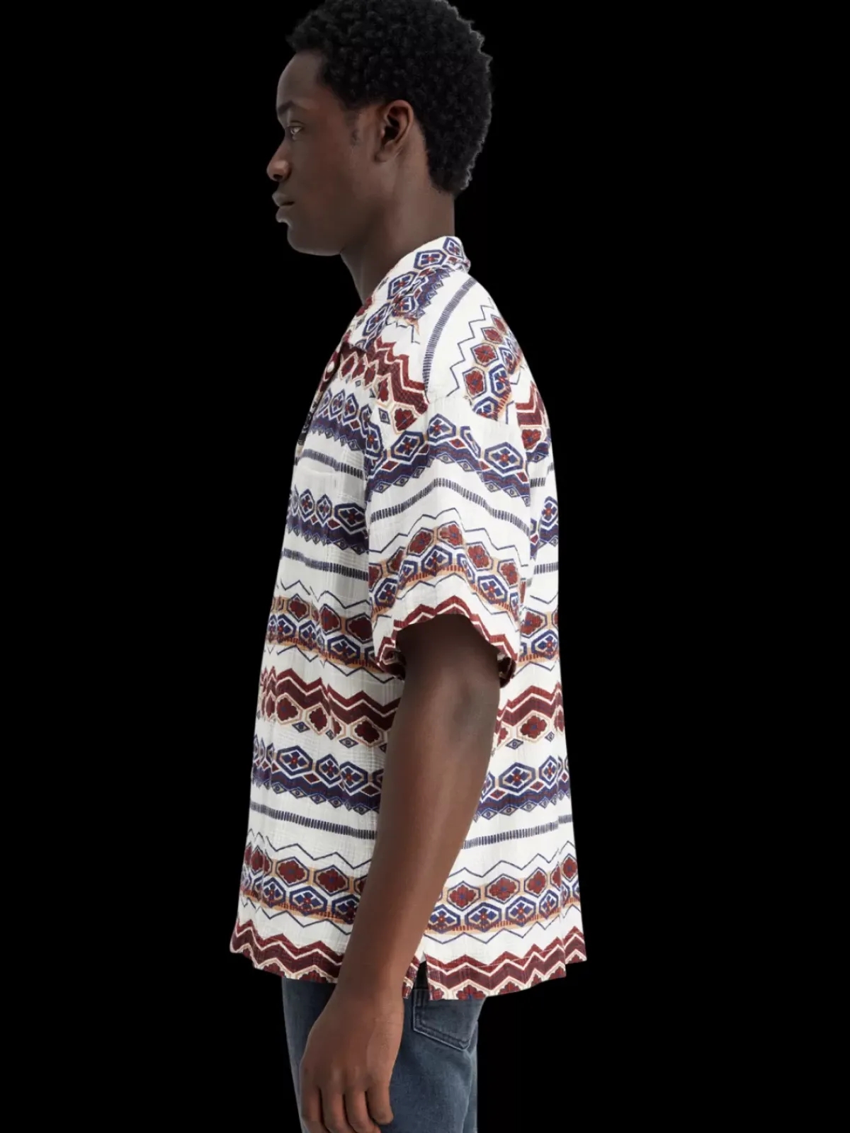 Best Structured printed stripe shirt Shirts