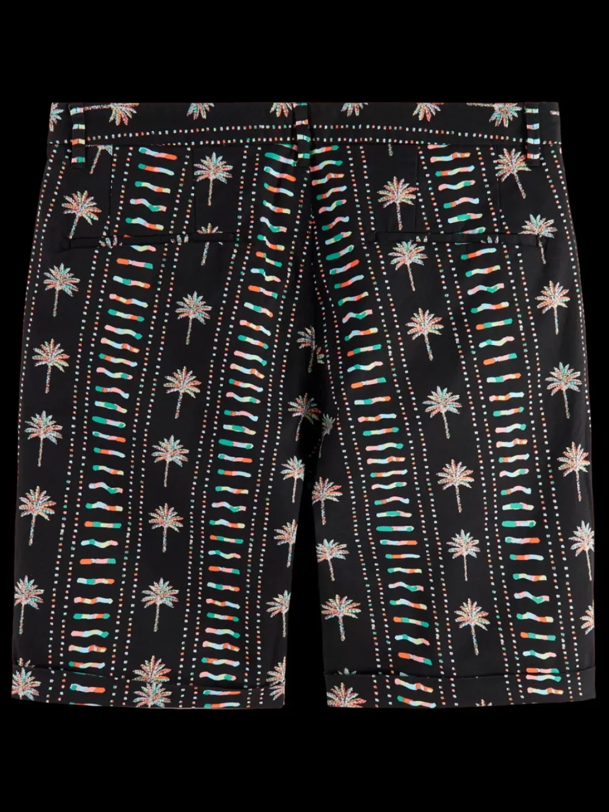 New Stuart- printed stretch-cotton chino short Shorts