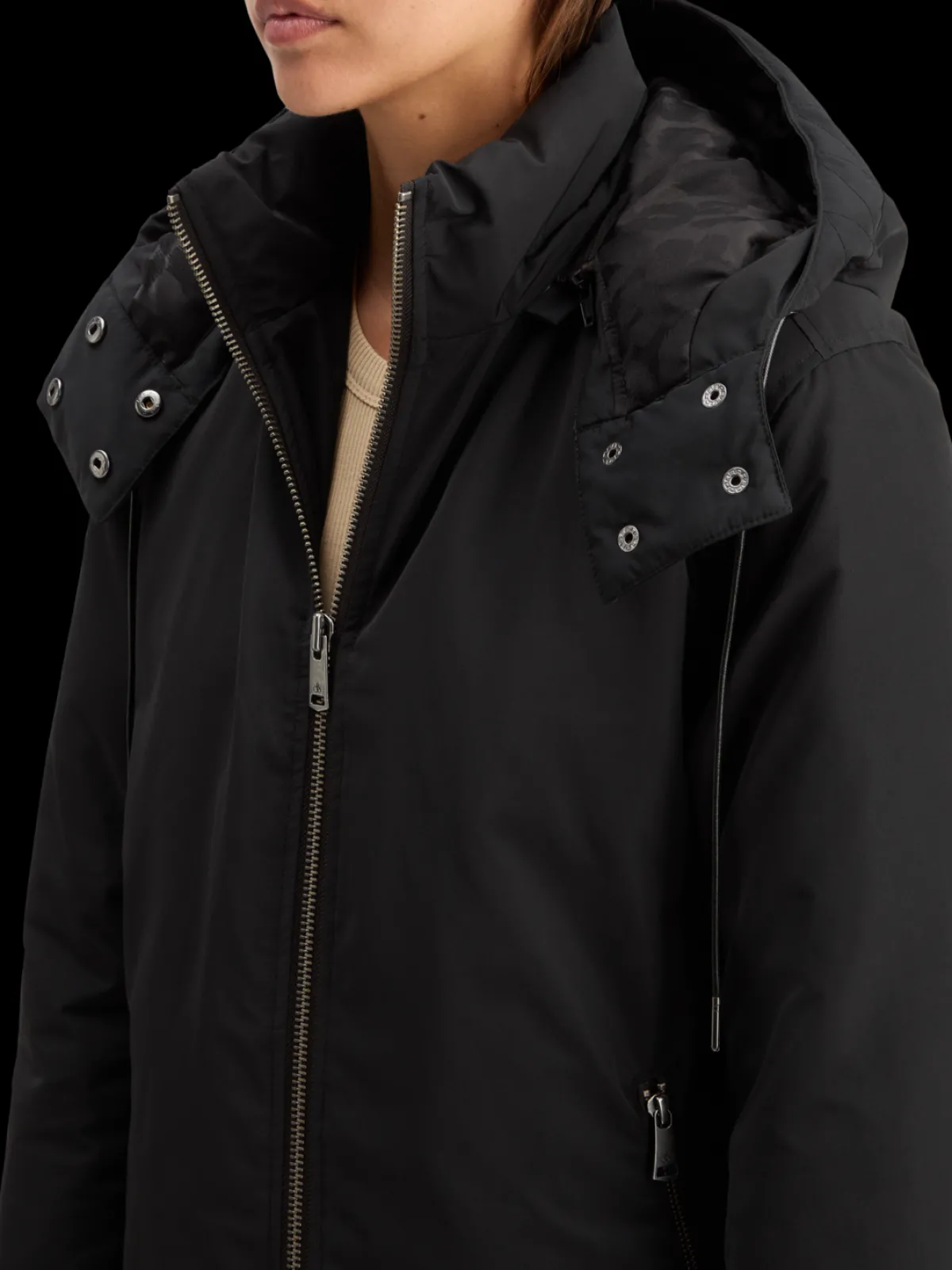 Fashion TECHNICAL PARKA Women Jackets & Coats