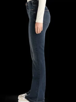 New THE CHARM FLARED JEANS WITH EMBROIDERY DETAILS - ROAD  TRIP Women Jeans