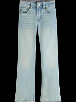 Discount The charm high-rise classic flared jeans - blauw mirage Kids Jeans
