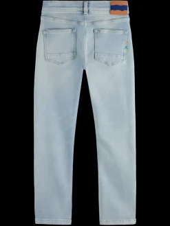 Hot The drop regular taper jeans - blauw mirror Kids/BOY Jeans