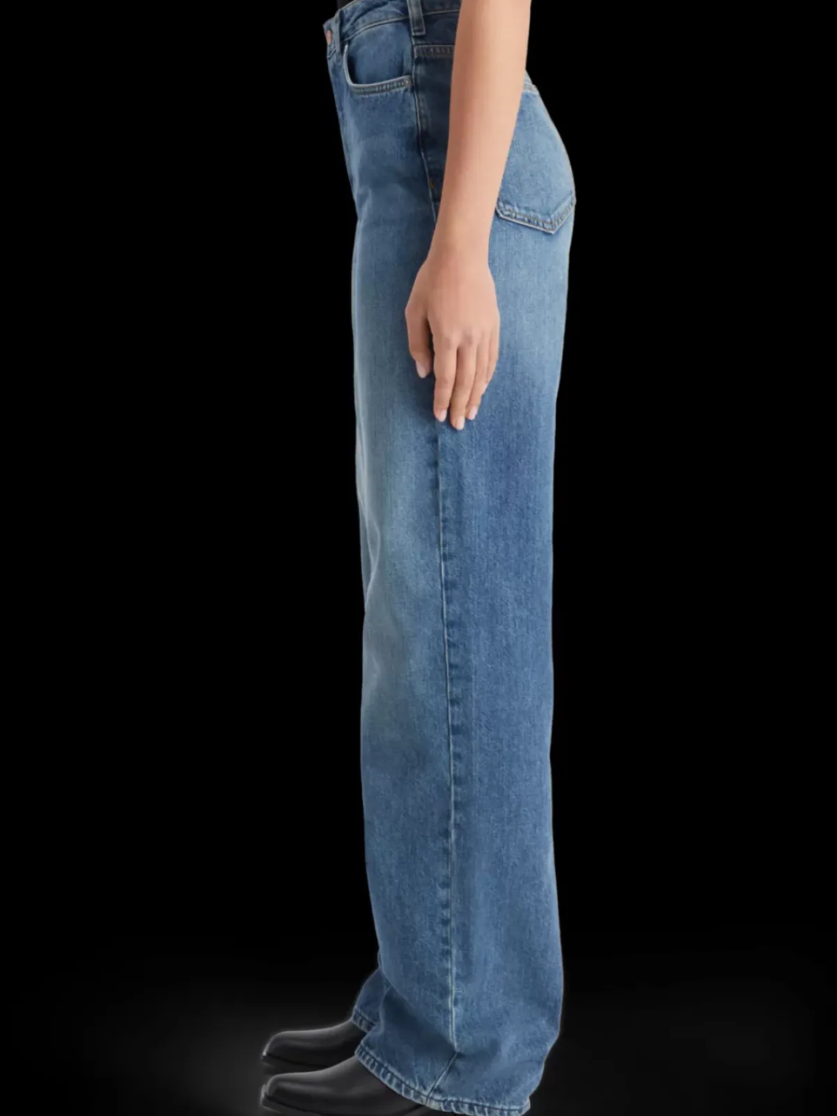 Hot The ripple authentic straight jeans - bring it on Women Jeans