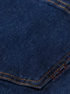 Best THE SKY STRAIGHT JEANS WITH EXPOSED FLY  BEATEN BLUE Women Jeans