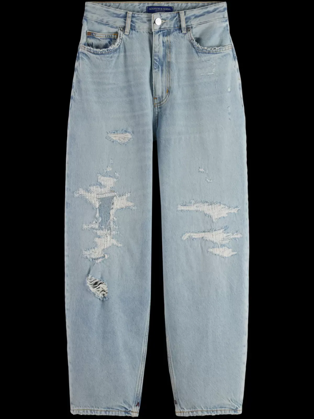 New The tide balloon fit jeans - story repair Women Jeans