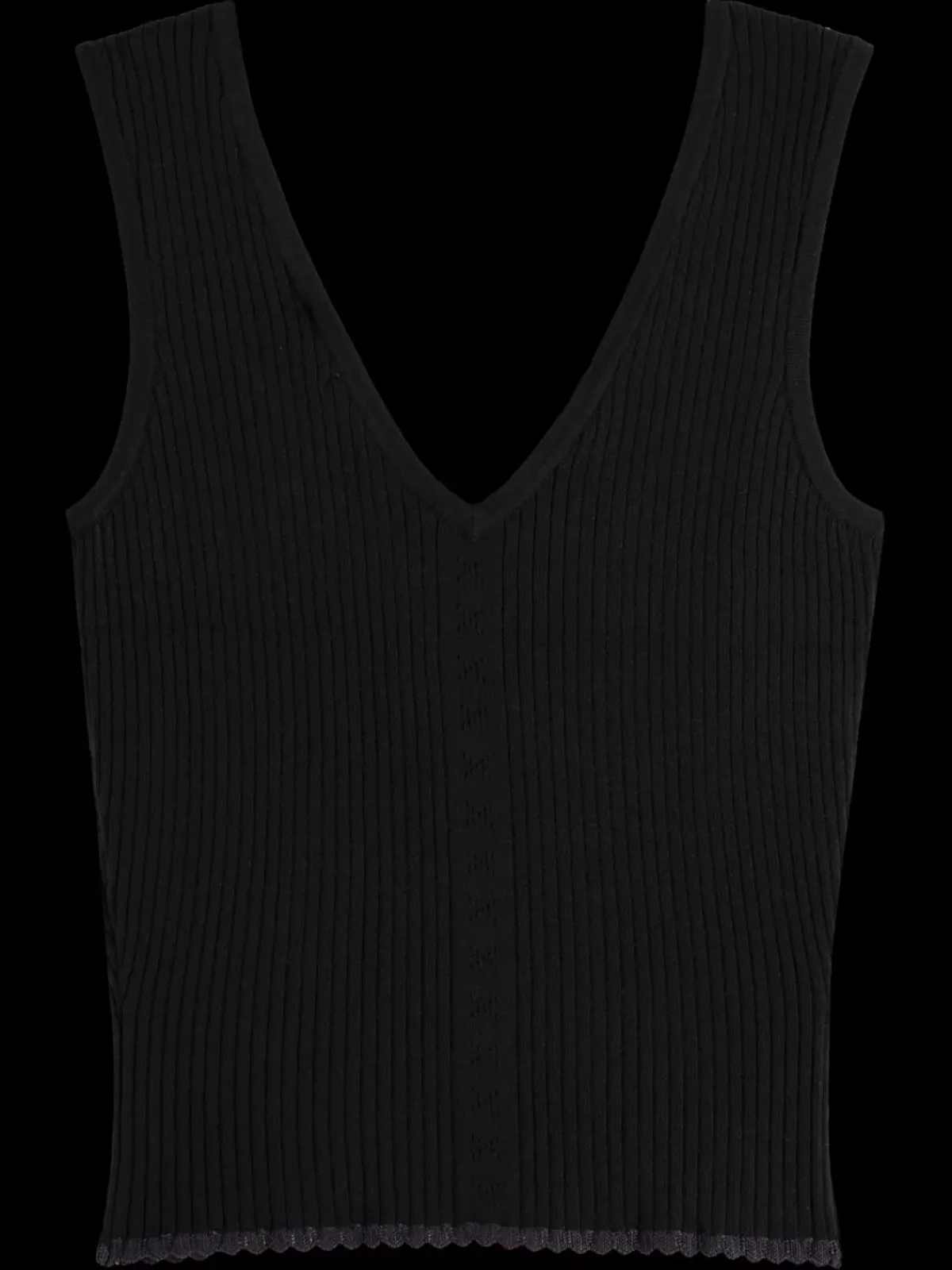 Online TIE BACK KNITTED TANK Women Tops & T-shirts