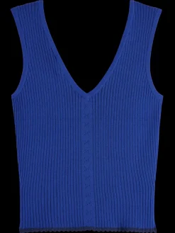 Online TIE BACK KNITTED TANK Women Tops & T-shirts
