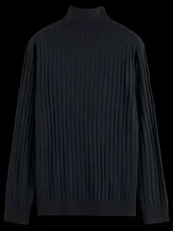 Hot TURTLE NECK REGULAR FIT RELIEF STITCH SWEATER Knitwear