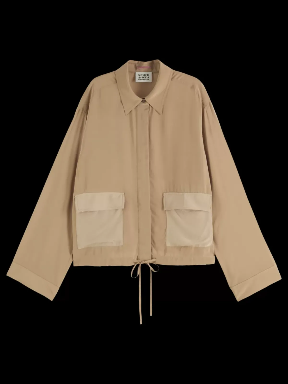 Hot UTILITY FLUID SHIRT Women Tops & T-shirts