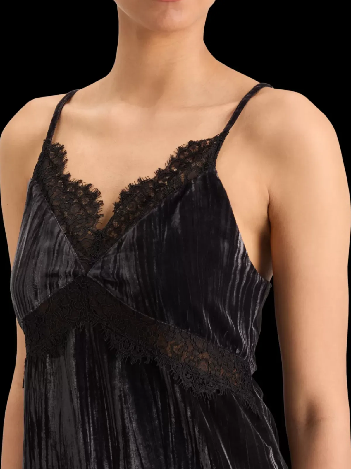Hot VELVET TANK TOP Women Tops & T-shirts