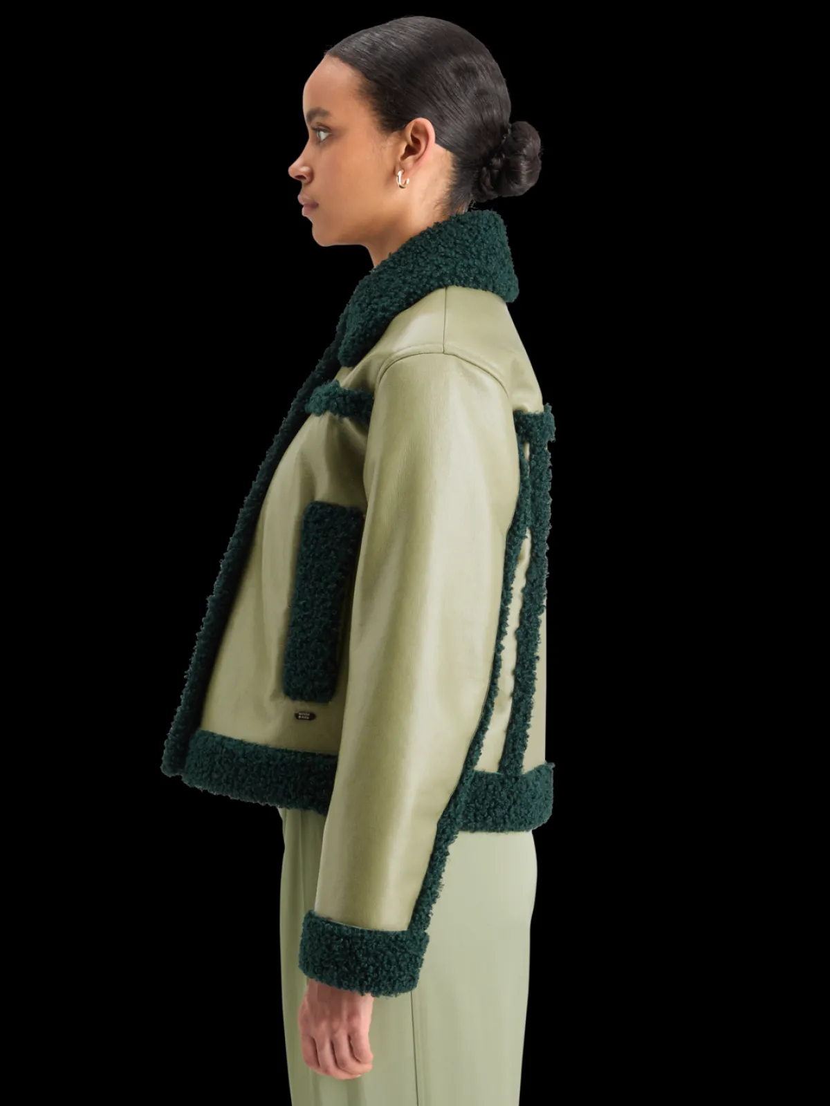 Hot VINYL JACKET Women Jackets & Coats