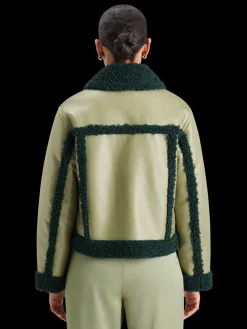 Hot VINYL JACKET Women Jackets & Coats