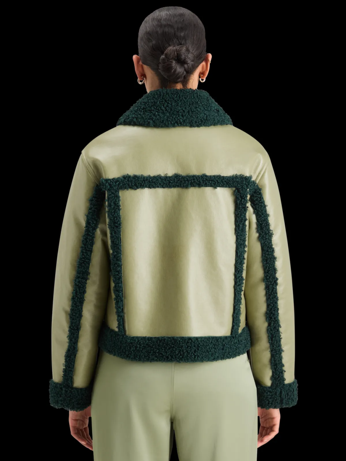 Hot VINYL JACKET Women Jackets & Coats