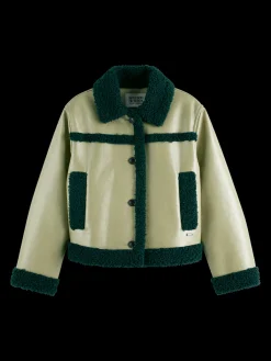 Hot VINYL JACKET Women Jackets & Coats