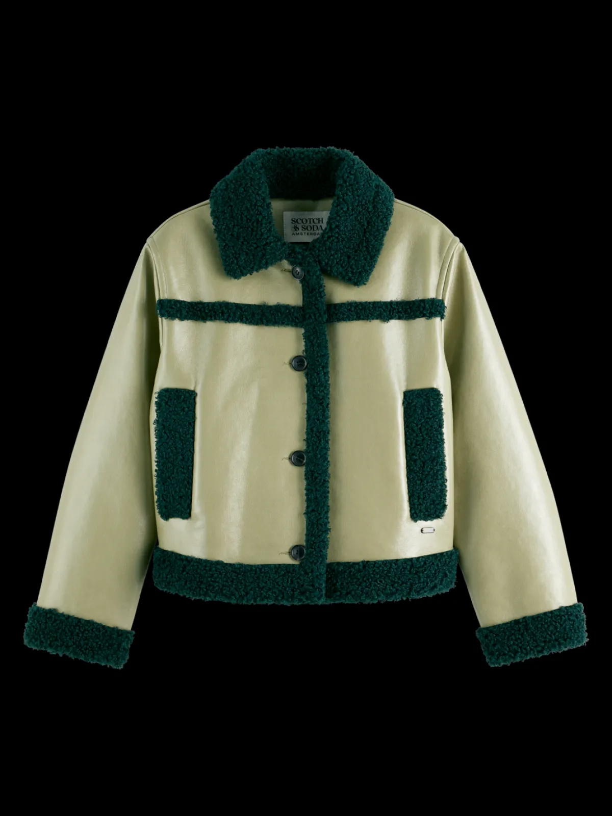 Hot VINYL JACKET Women Jackets & Coats