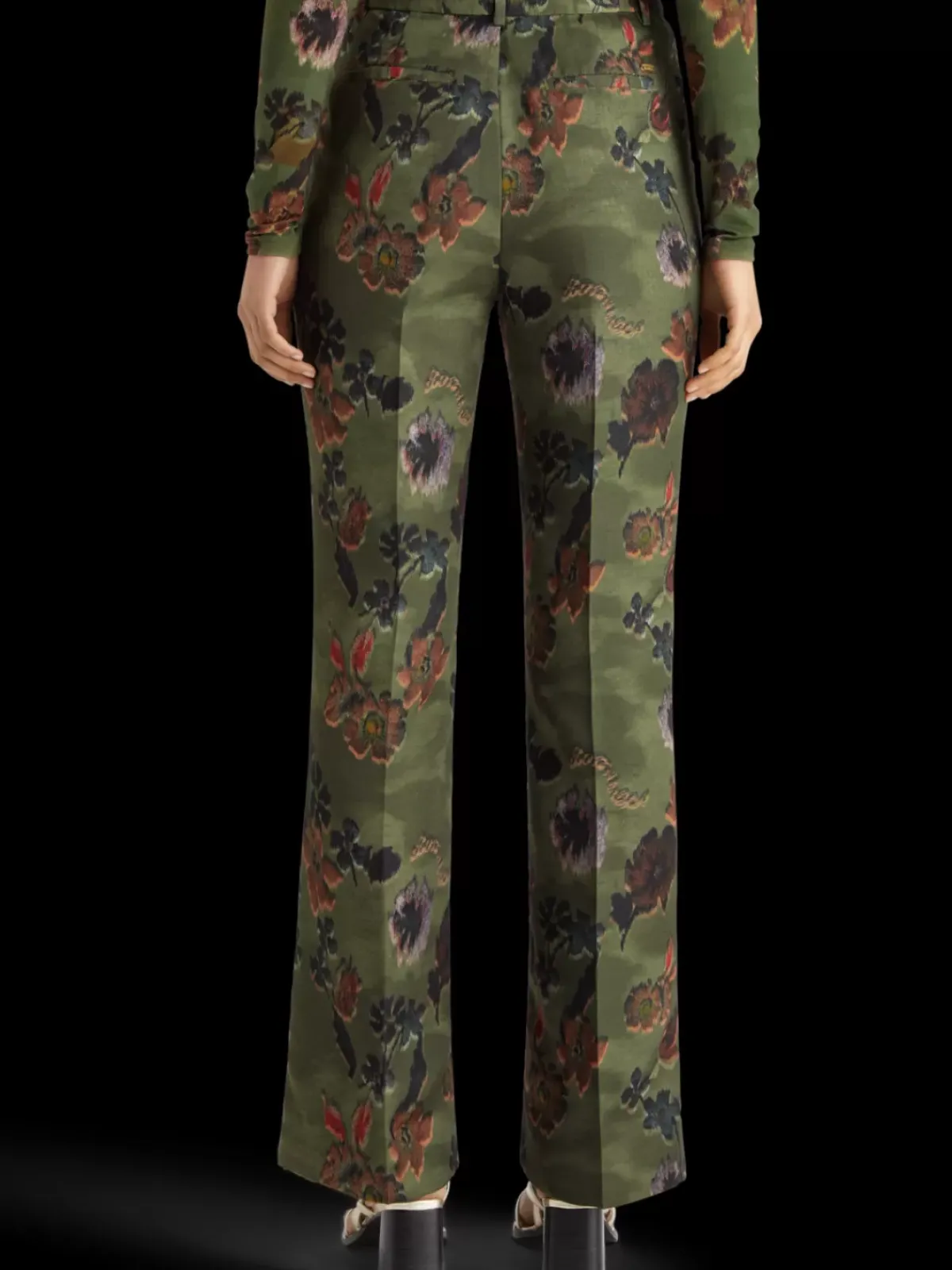 Outlet Violet poetry tapestry kick flare pant Women Pants
