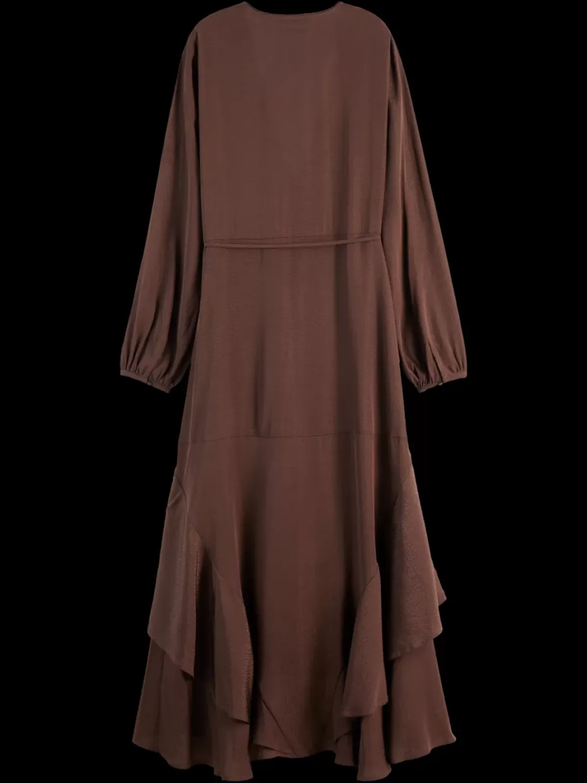 Discount VISCOSE JACQUARD MIDI WRAP DRESS Women Dresses & Jumpsuits