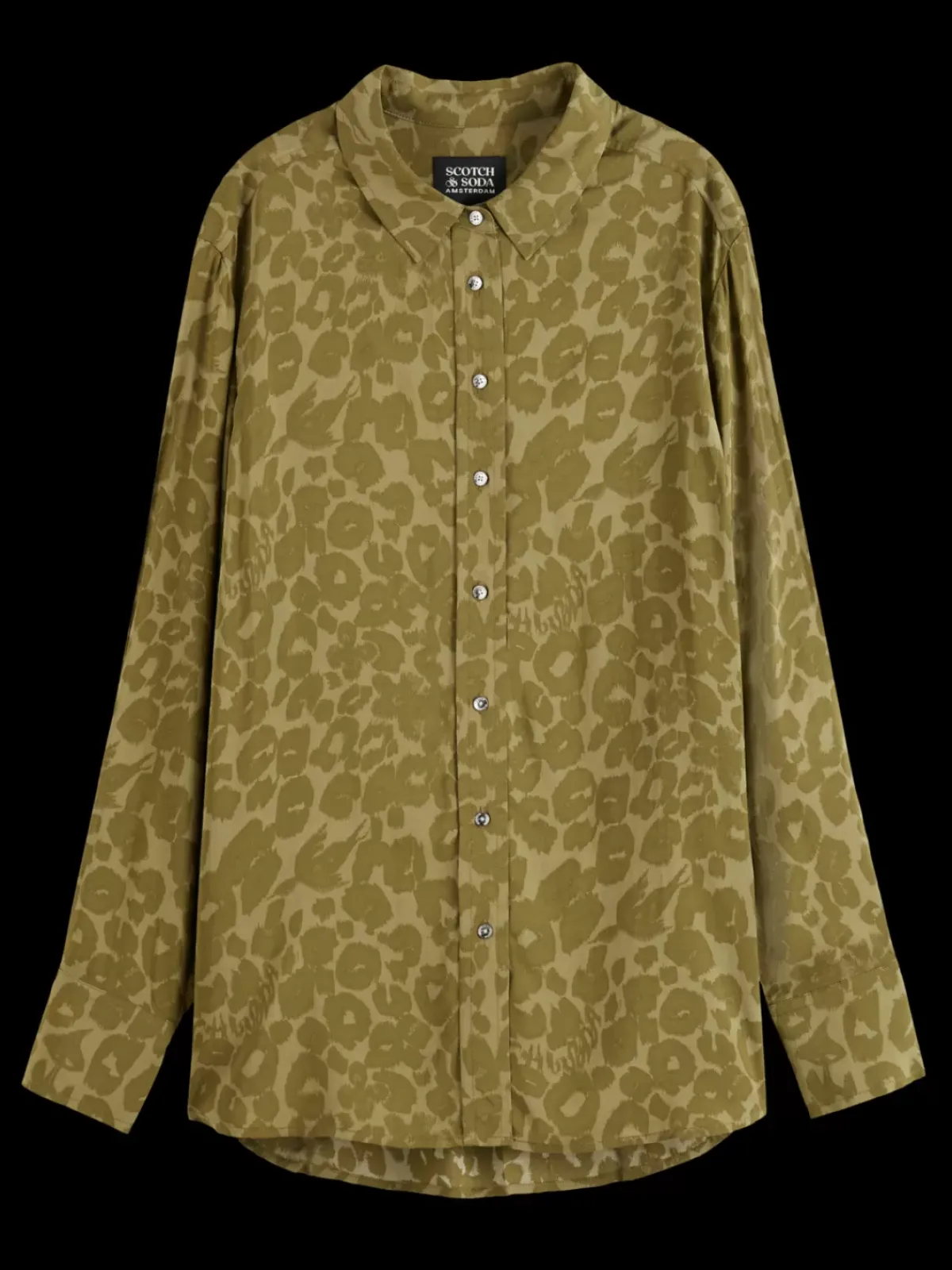 Fashion VISCOSE PRINTED RELAXED FIT SHIRT Women Tops & T-shirts