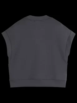 Clearance V-NECK SLEEVELESS MODAL SWEATSHIRT Women Tops & T-shirts|Sweatshirts & Hoodies