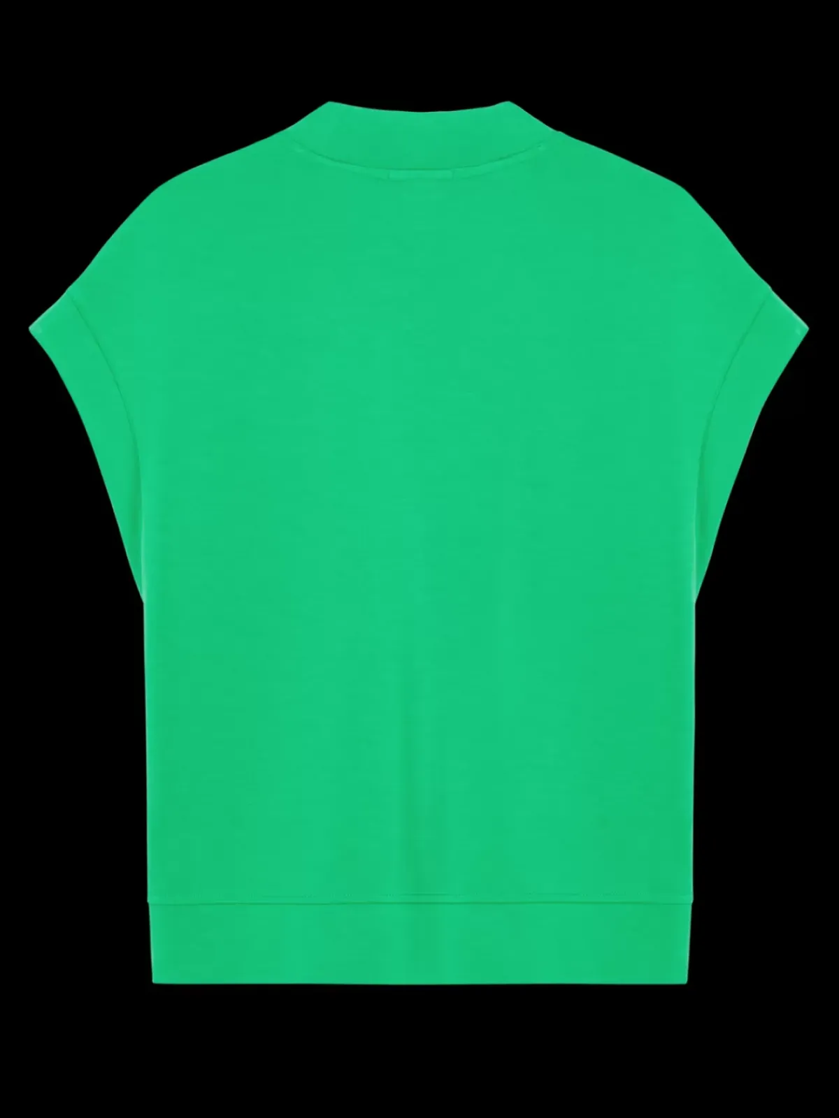 Clearance V-NECK SLEEVELESS MODAL SWEATSHIRT Women Tops & T-shirts|Sweatshirts & Hoodies