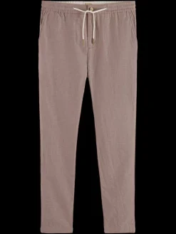 Hot Warren - cotton/ linen twill jogger Pants