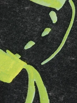 Discount Washed artwork relaxed fit t-shirt T-shirts & Polo Shirts