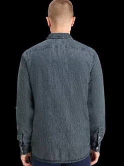 Sale WASHED BLACK DENIM SHIRT Shirts