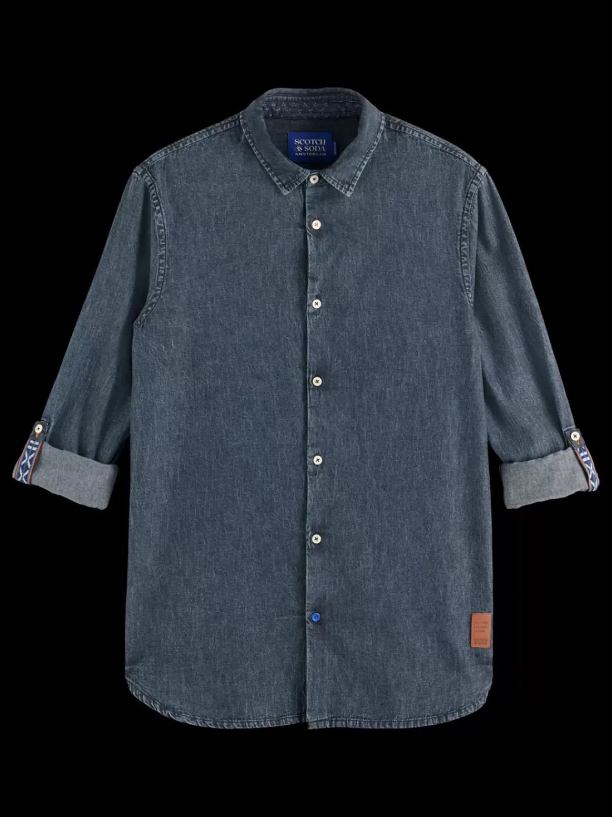 Sale WASHED BLACK DENIM SHIRT Shirts