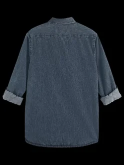 Sale WASHED BLACK DENIM SHIRT Shirts