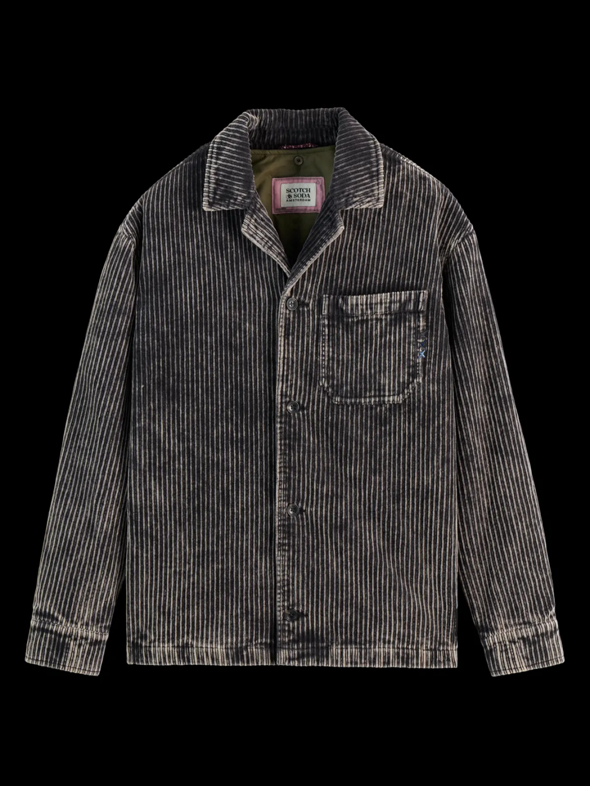 Outlet WASHED CORDUROY JACKET WITH DETACHABLE INNER GILET Jackets & Coats