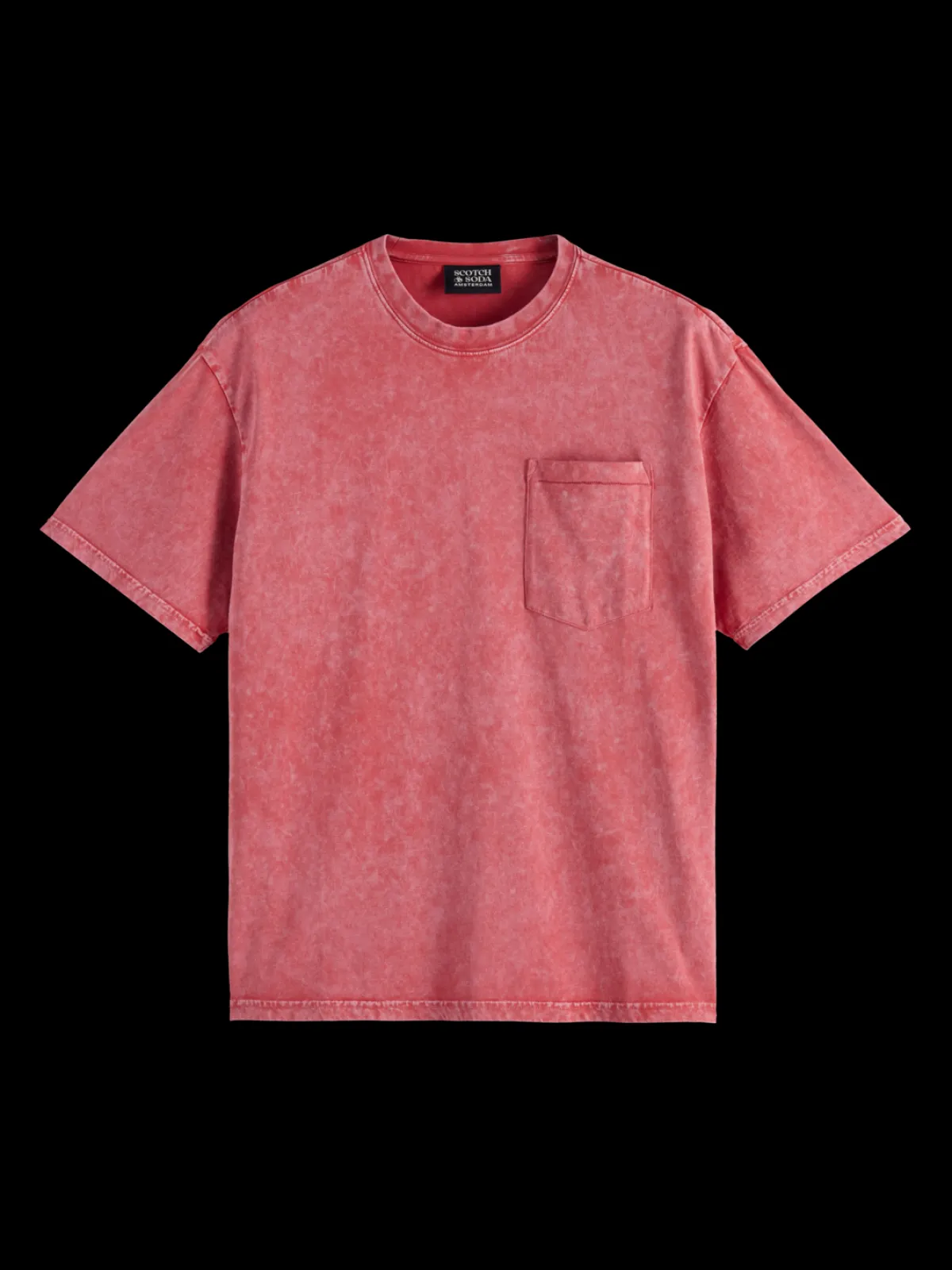 Clearance Washed pocket relaxed fit t-shirt T-shirts & Polo Shirts
