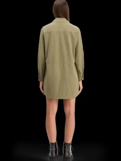 Discount WASHED SHIRT DRESS Women Dresses & Jumpsuits