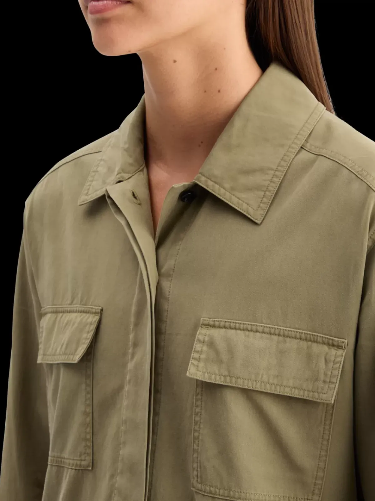 Discount WASHED SHIRT DRESS Women Dresses & Jumpsuits