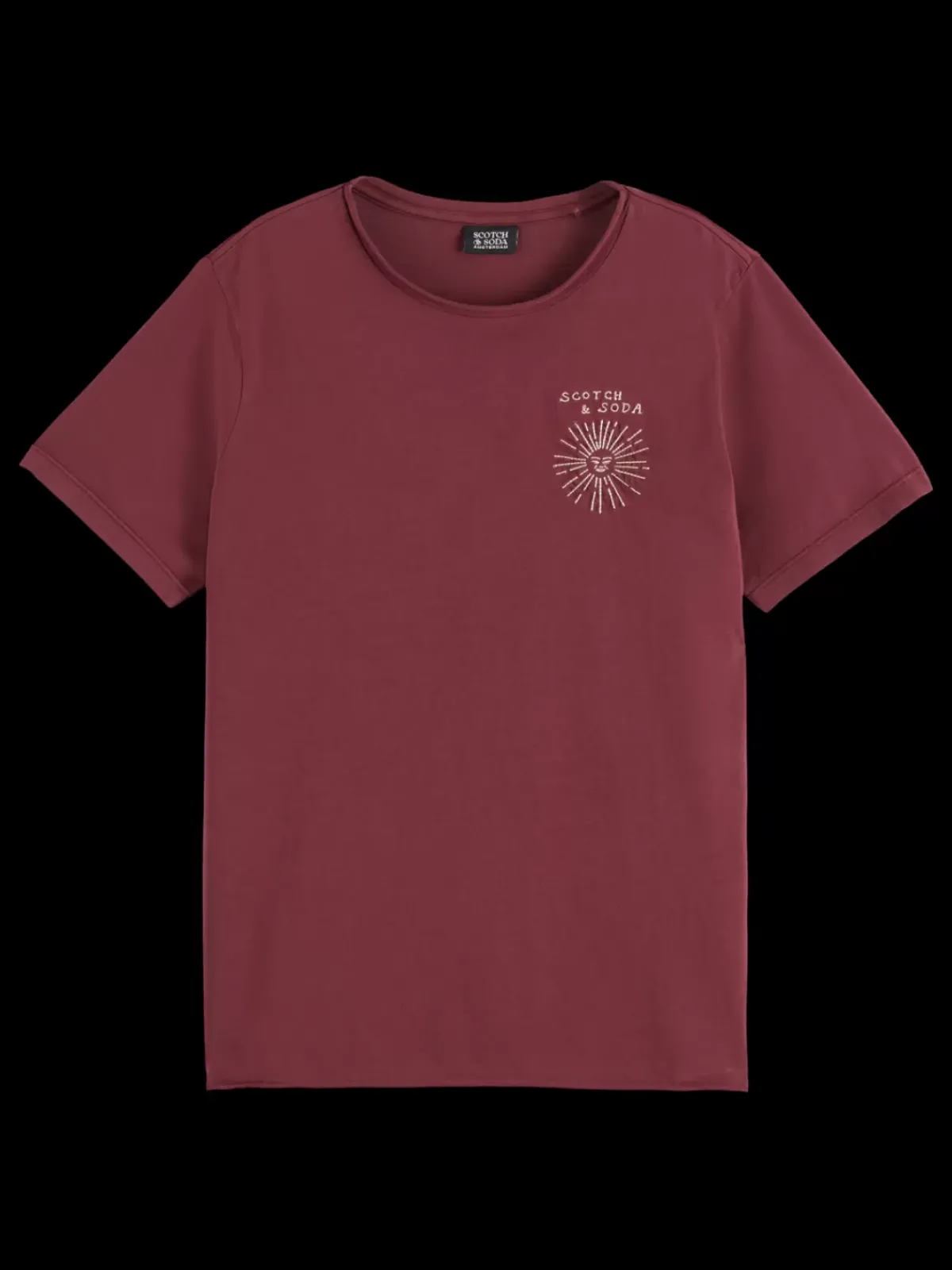 Clearance WASHED WITH CHEST ARTWORK RELAXED FIT T-SHIRT Women Tops & T-shirts