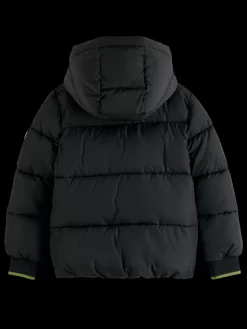 Discount WATER REPELLENT HOODED PUFFER JACKET Kids/BOY Jackets & Coats