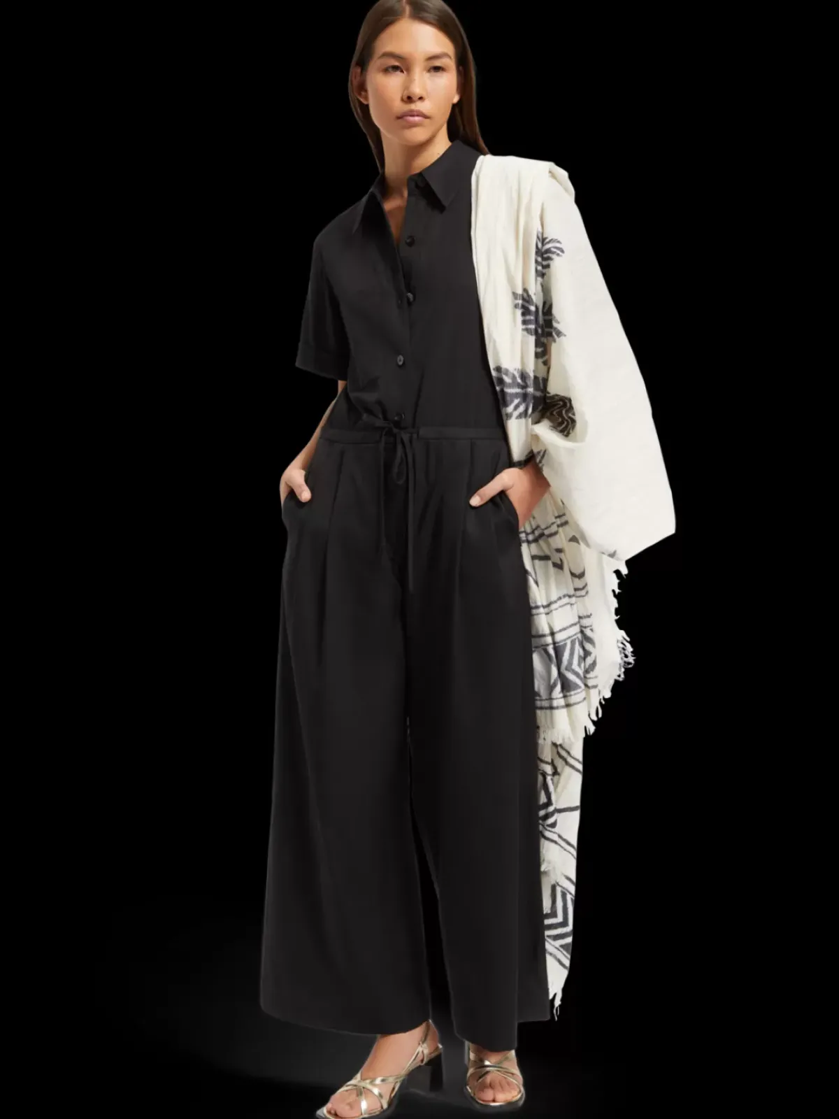 Clearance WIDE LEG JUMPSUIT Women Dresses & Jumpsuits