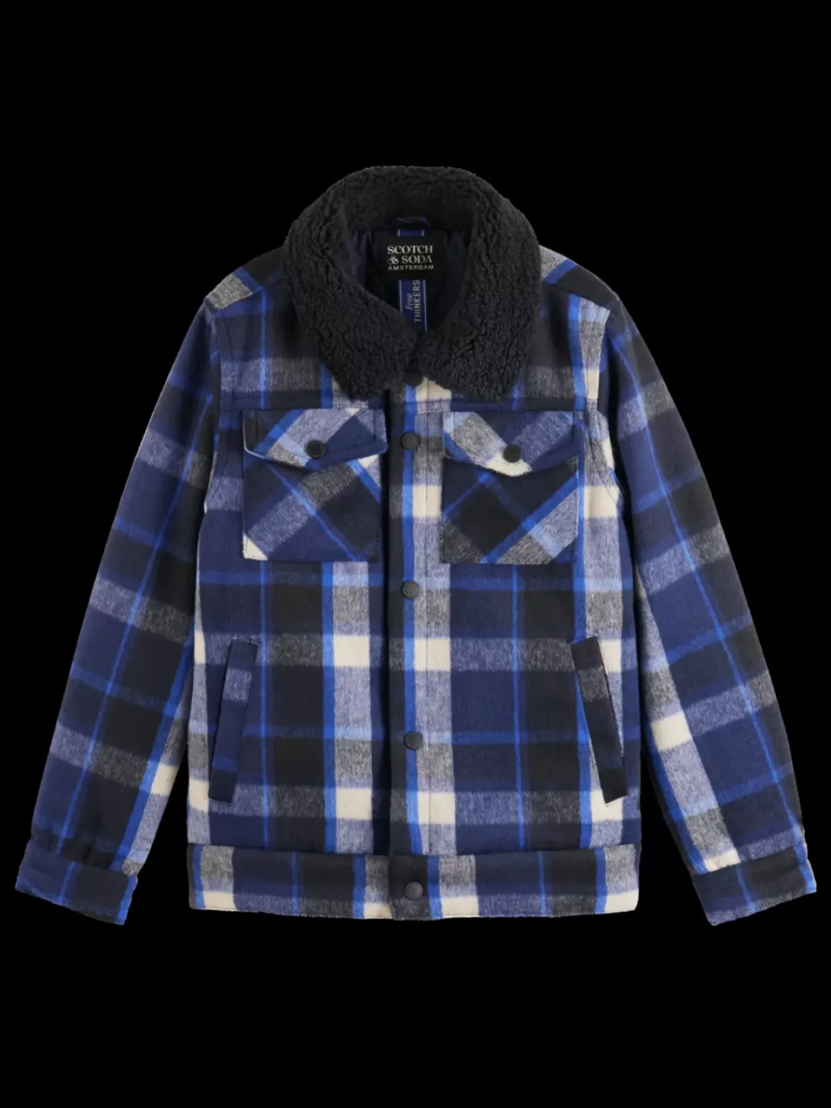 New WOOL BLEND TRUCKER Kids/BOY Jackets & Coats