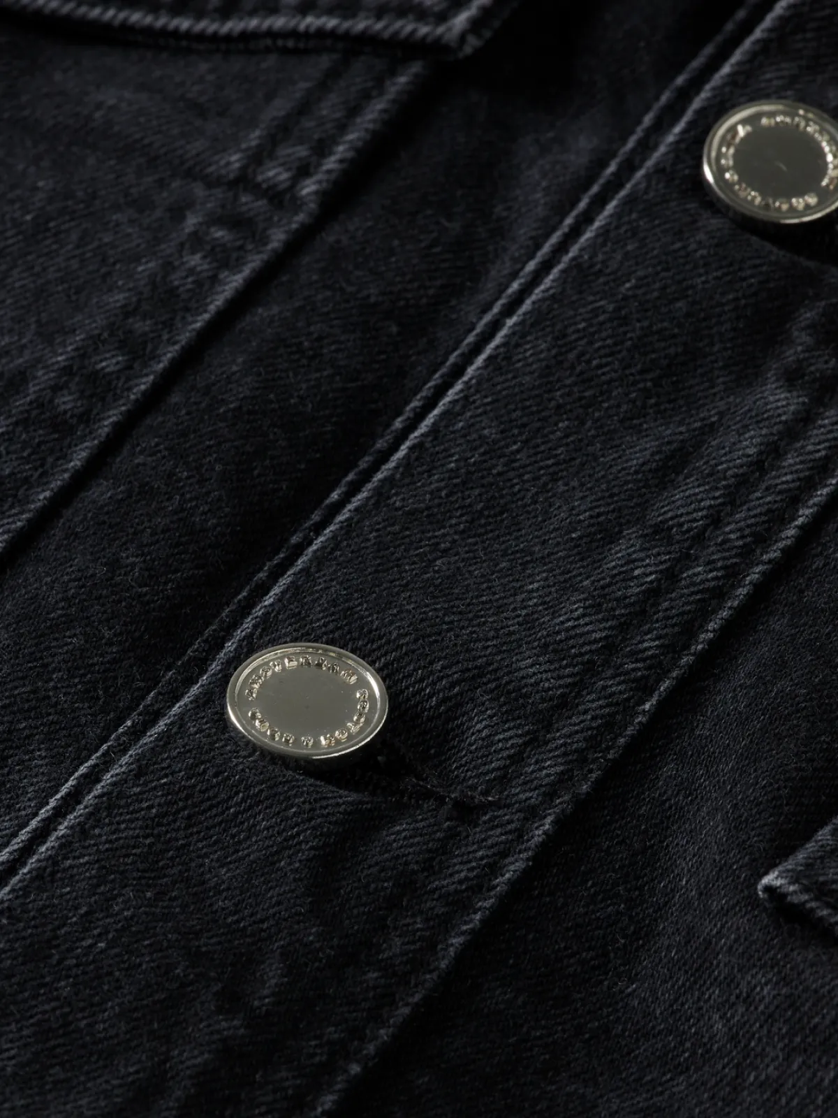 Discount WORKED OUT BLACK CARGO DENIM JACKET WITH BELT Women Jackets & Coats