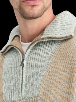 Outlet ZIP TROYER ALPACA WOOL BLEND SWEATER Knitwear