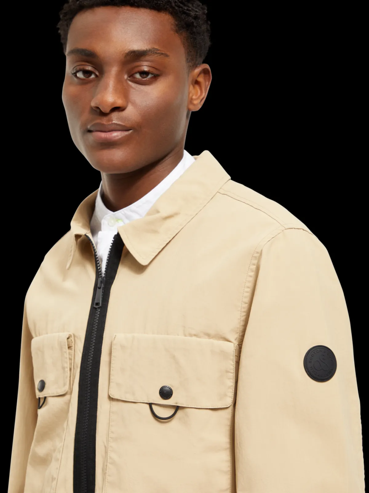 Discount Zipped utility jacket Jackets & Coats